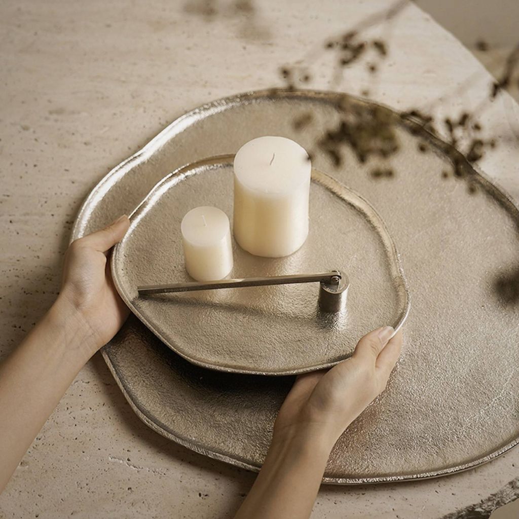 Rivolo Wavy Aluminum Tray