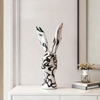 Alice Hand-Painted Line Rabbit