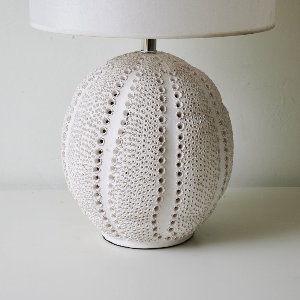 Astrea Perforated Ceramic Table Lamp