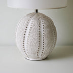 Astrea Perforated Ceramic Table Lamp