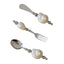 Mina Natural Shell Flatware Set