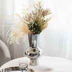 Tondo Sculptural Stainless Vase