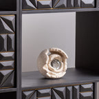 Pulpí Textured Crystal-Inlaid Sculpture