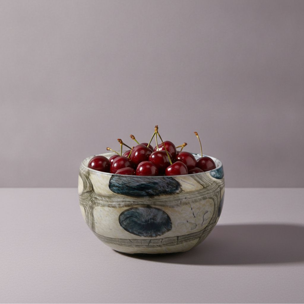 Fenestra Hand-blown Glass Bowl
