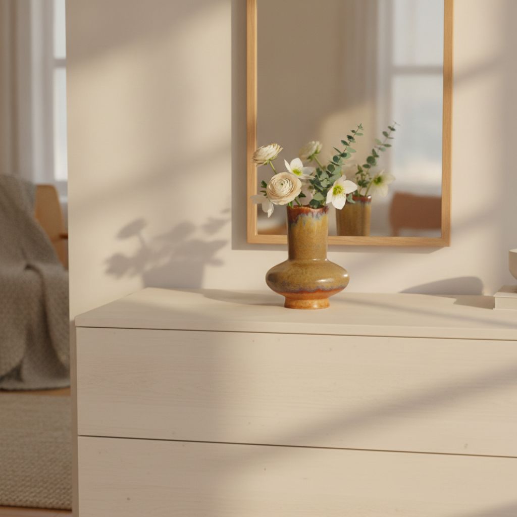 Venatus Sculptural Glazed Ceramic Vase
