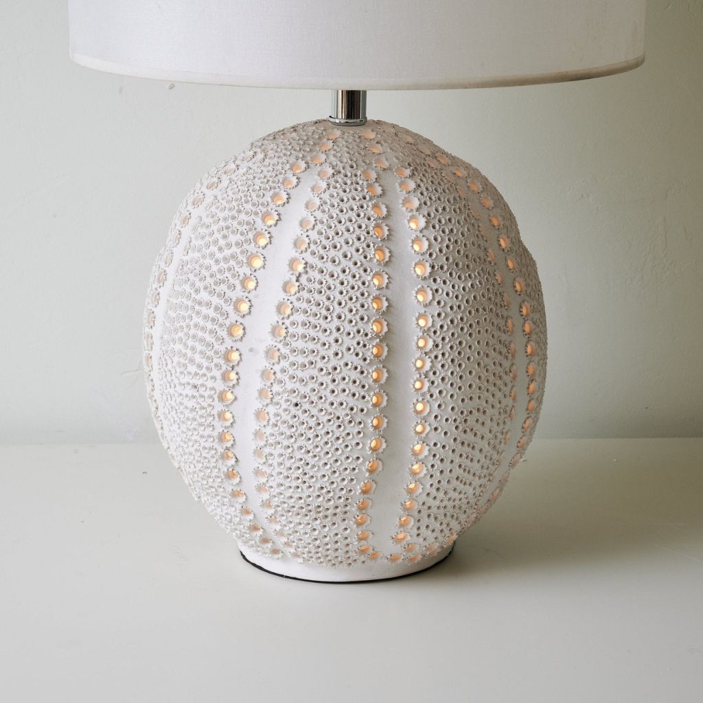 Astrea Perforated Ceramic Table Lamp