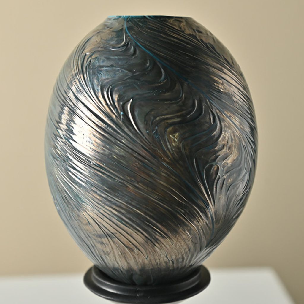 Dorian Handmade Oval Pedestal Glass Diffuser