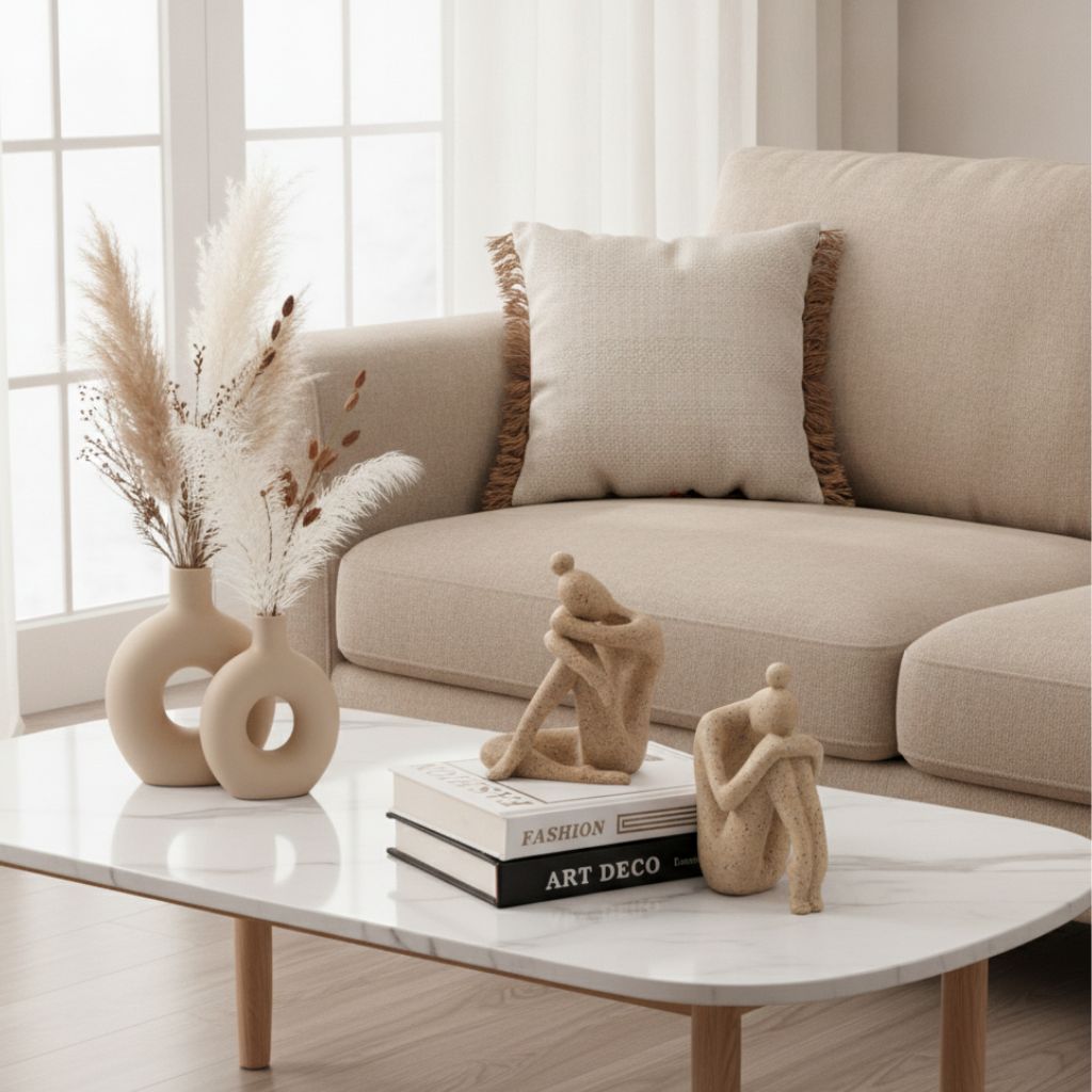 Albireo Huddled Figure Bookend