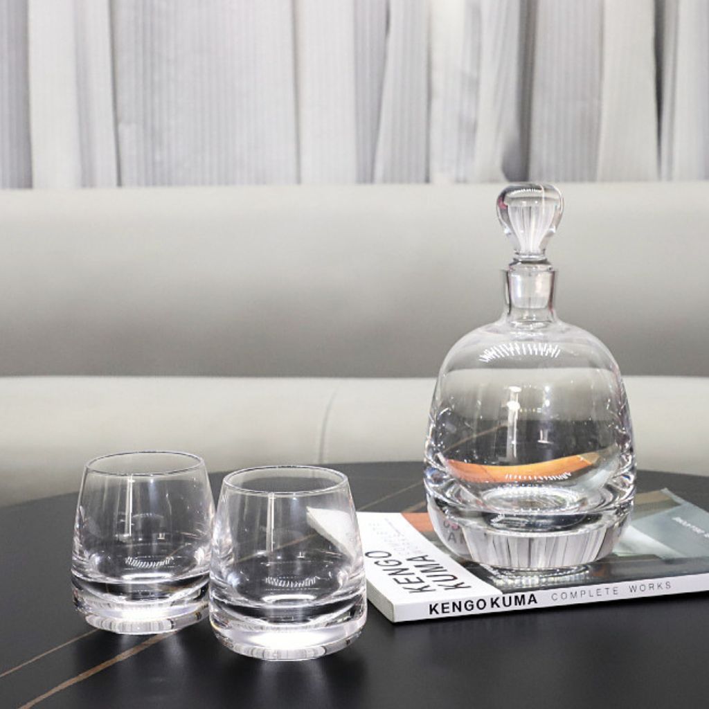 Genevieve Whiskey Decanter & Glass Set