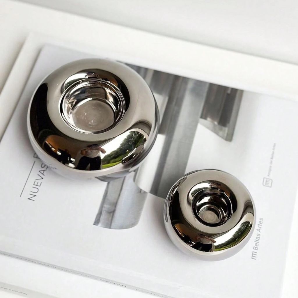 Orbis Ceramic Tealight Candle Holder