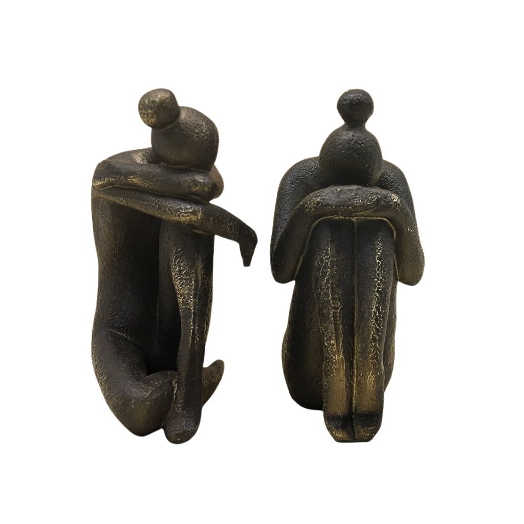 Albireo Huddled Figurine Bookend