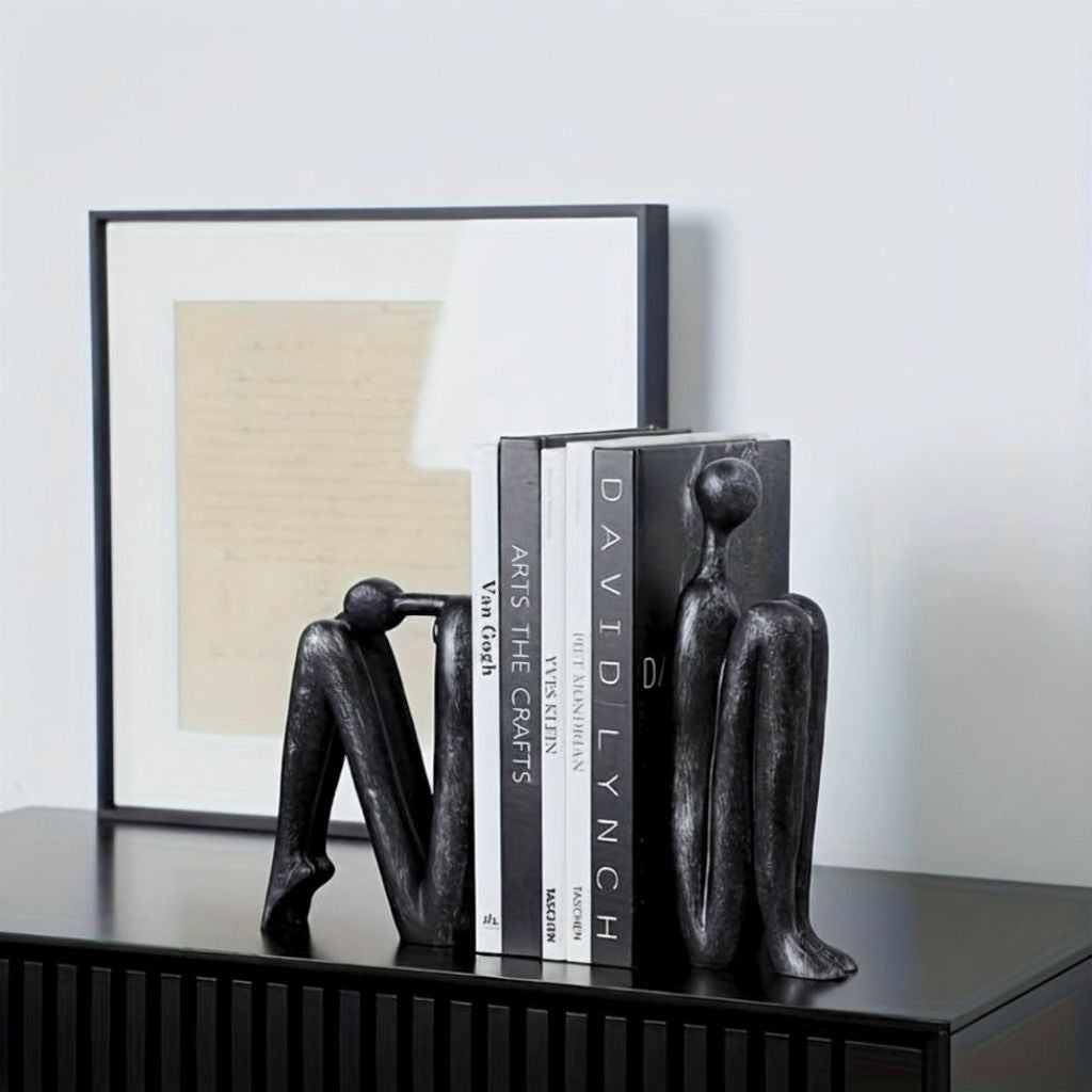 Camus Seated Figure Bookend