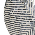 Maretti Oblate Mother-of-Pearl Vase