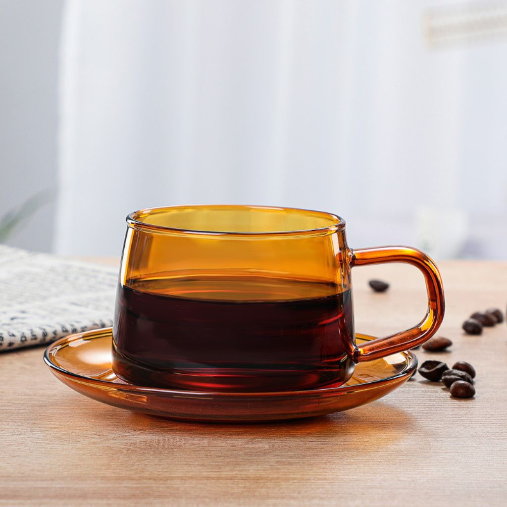 Kohaku Glass Coffee Cup