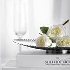 Élan Ripple Oval Steel Tray