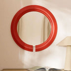 Penelope Handcrafted Round Wall Mirror