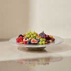 Confetti Hand-Blown Pastel Glass Tray