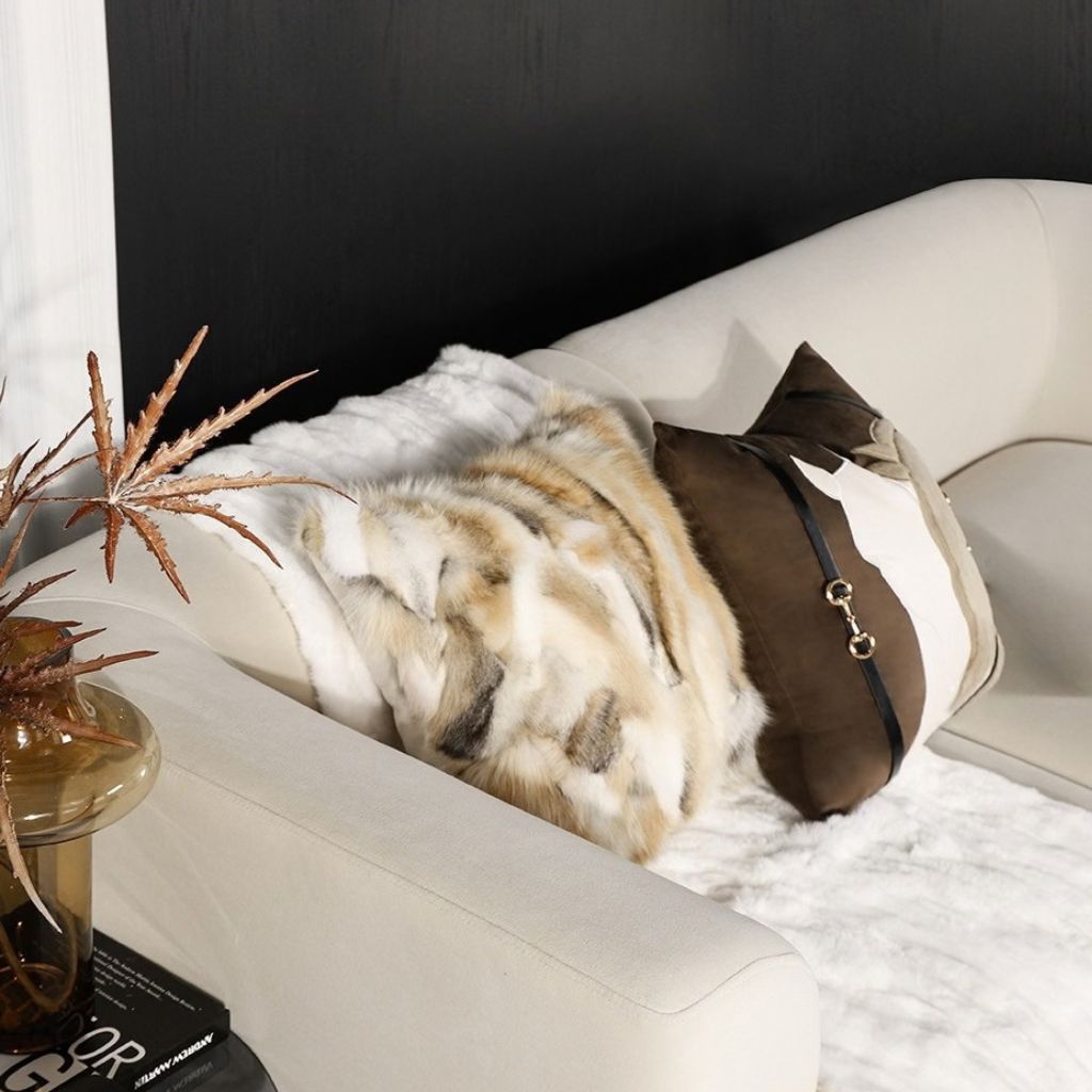 Epona Horse Appliqué Throw Pillow