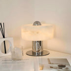 Keros Marble & Stainless Table Lamp