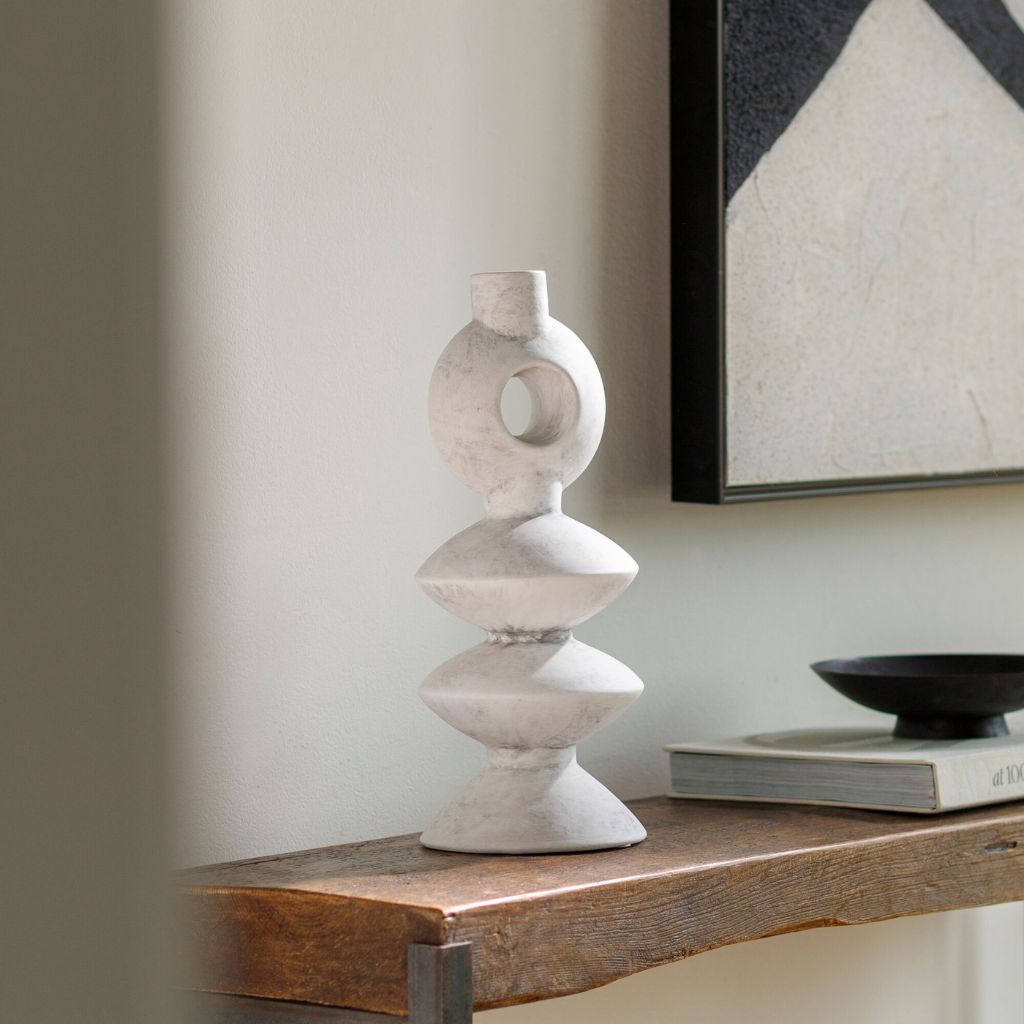 Ziggurat Sculptural Ceramic Vase Secondary image
