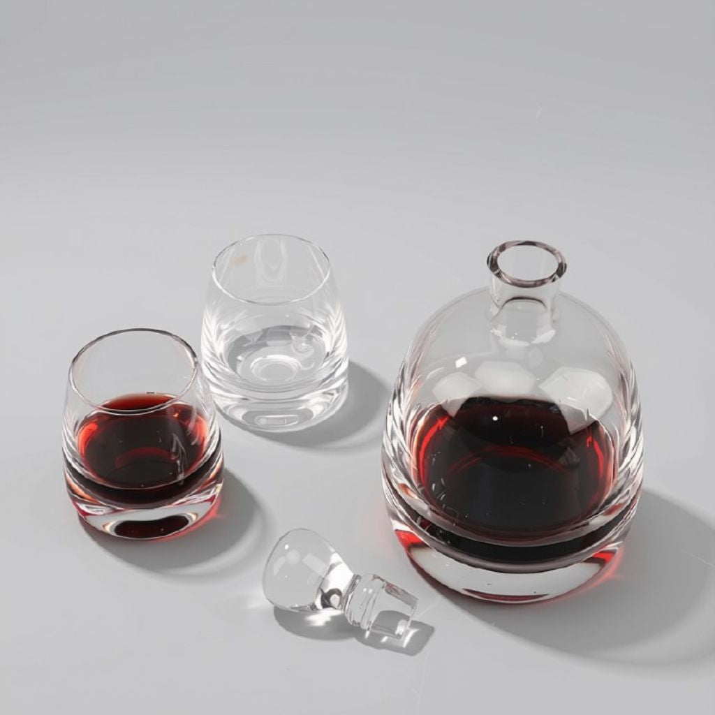 Genevieve Whiskey Decanter & Glass Set