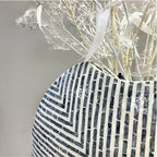 Maretti Oblate Mother-of-Pearl Vase