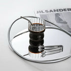 Ouroboros Sculptural Loop Stainless Tray
