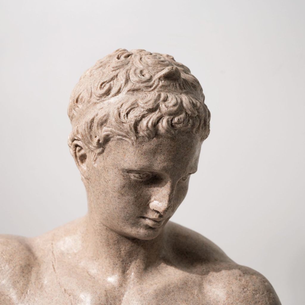 Antinous Portrait Sculpture