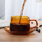Kohaku Glass Coffee Cup