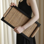 Rheia Woven Rattan Tray