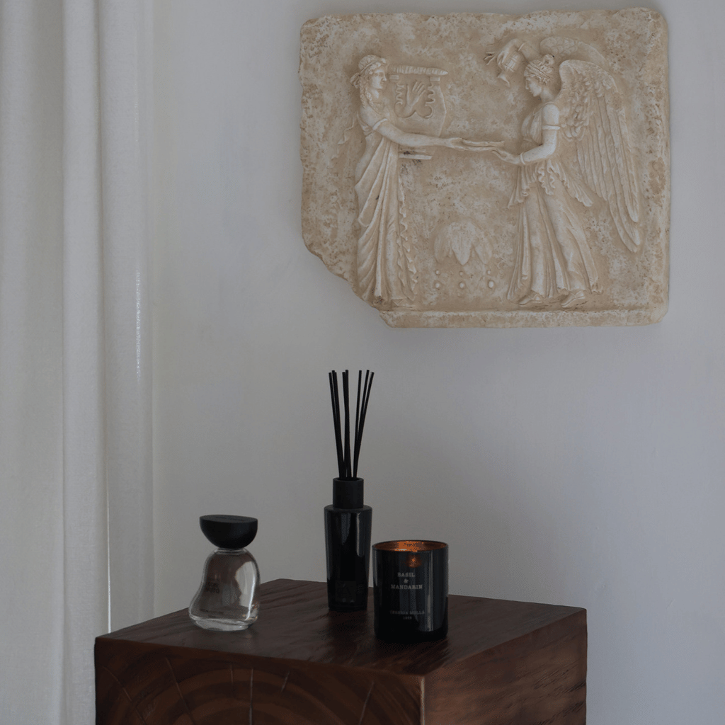 Libation Bas-Relief Wall Plaque