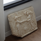 Libation Bas-Relief Wall Plaque