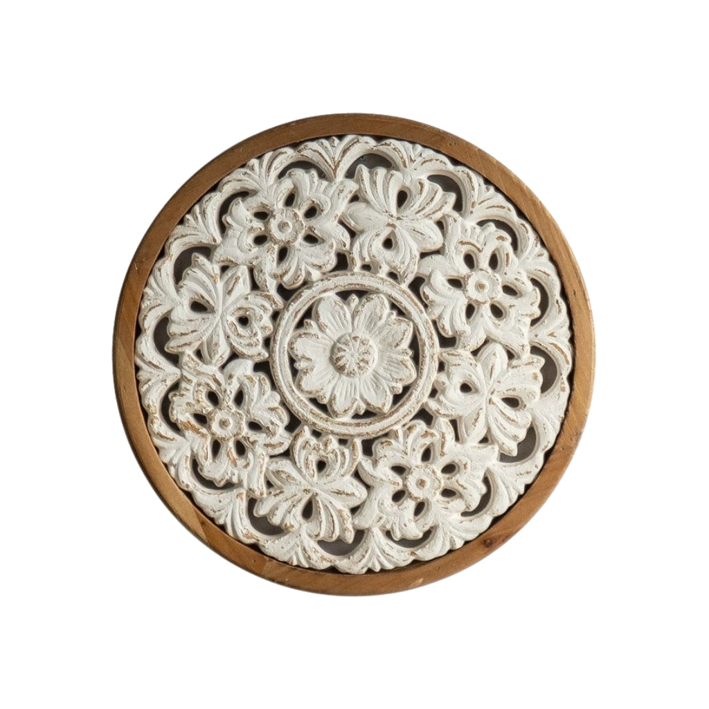 Jali Carved Wooden Wall Panel الصورة الرئيسية