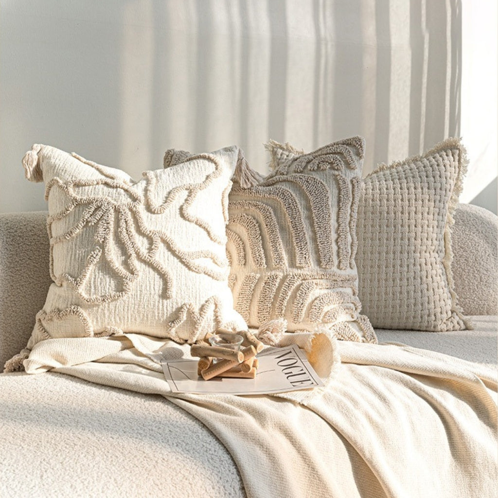 Alda Tasseled Throw Pillow