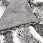 Fauve Rabbit Fur Throw Blanket