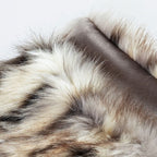 Fauve Faux Fur Throw Blanket
