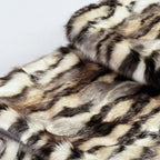 Fauve Faux Fur Throw Blanket