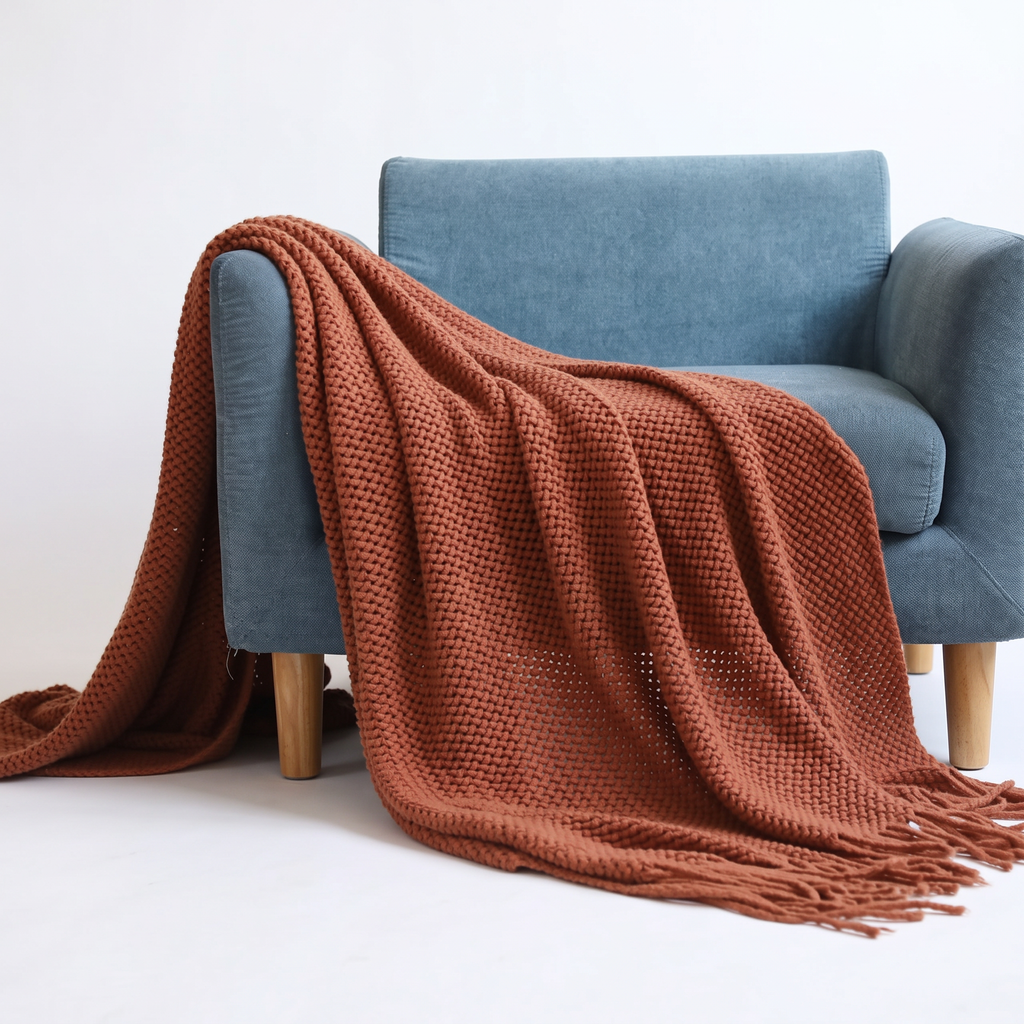 Nomi Woven Throw Blanket