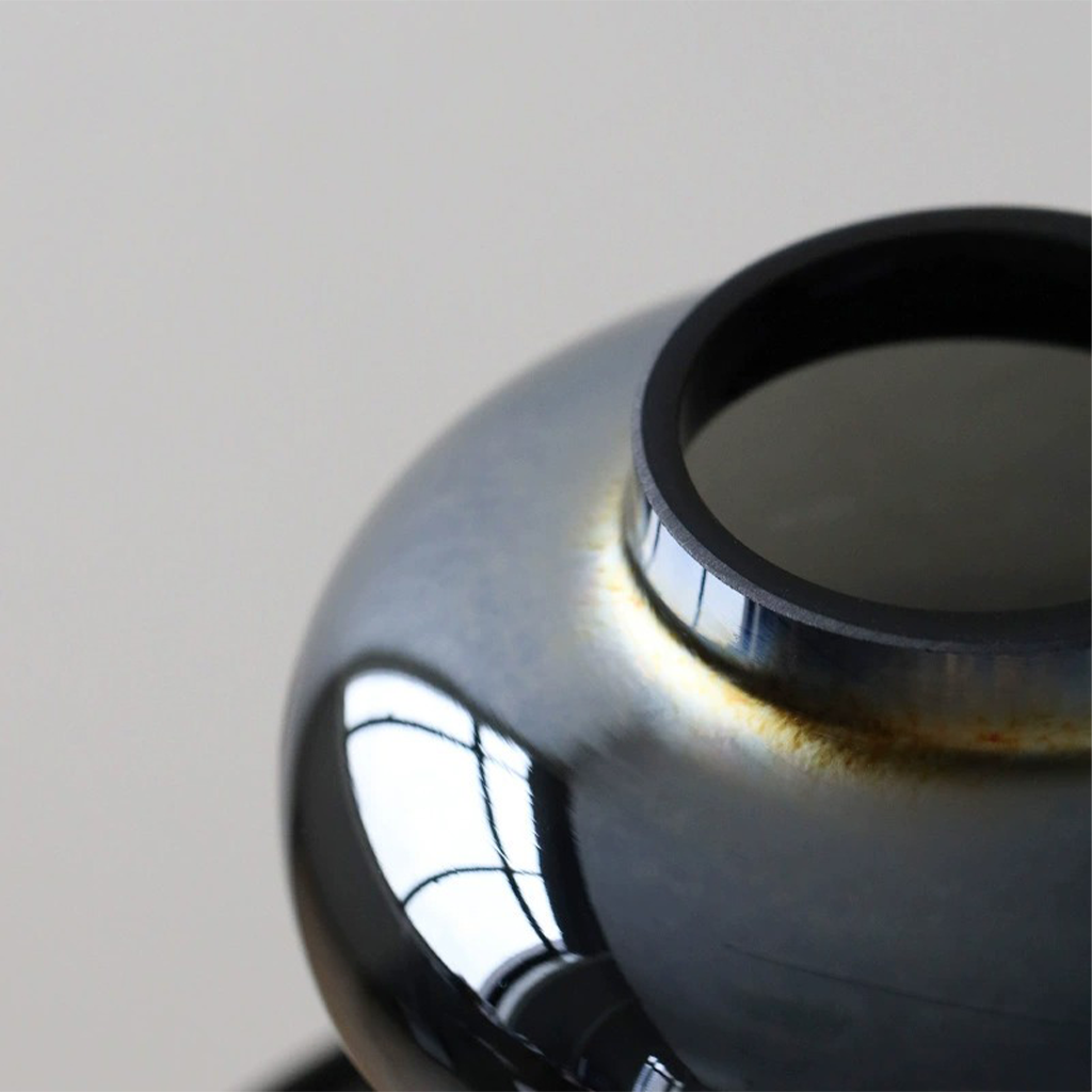Polaris Glass & Marble Vase