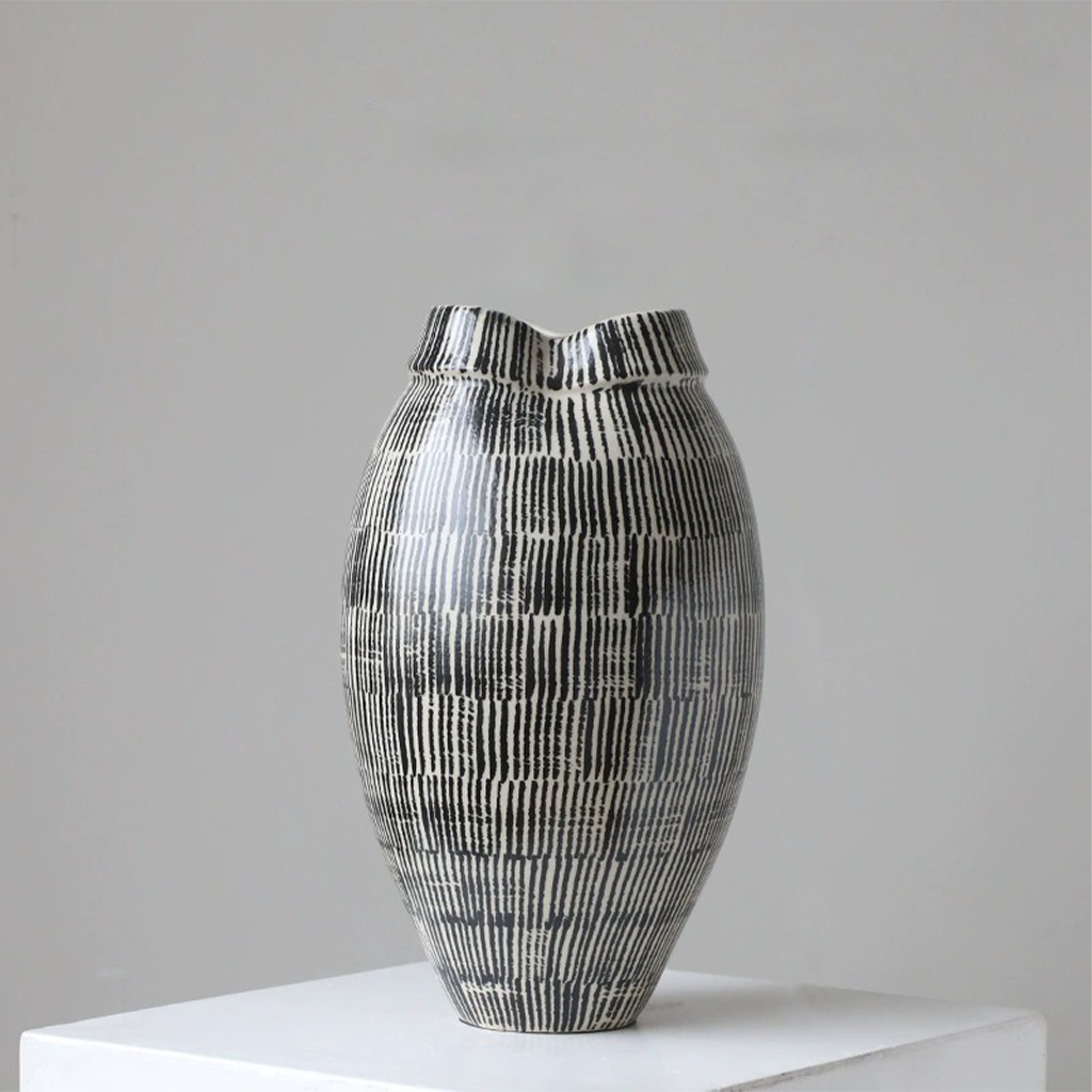 Sumi Glazed Ceramic Vase Main image