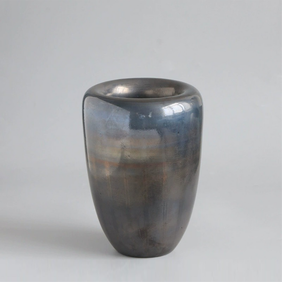 Raku Vase