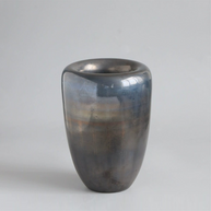 Raku Vase