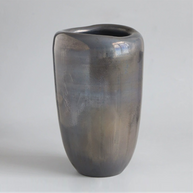 Raku Vase