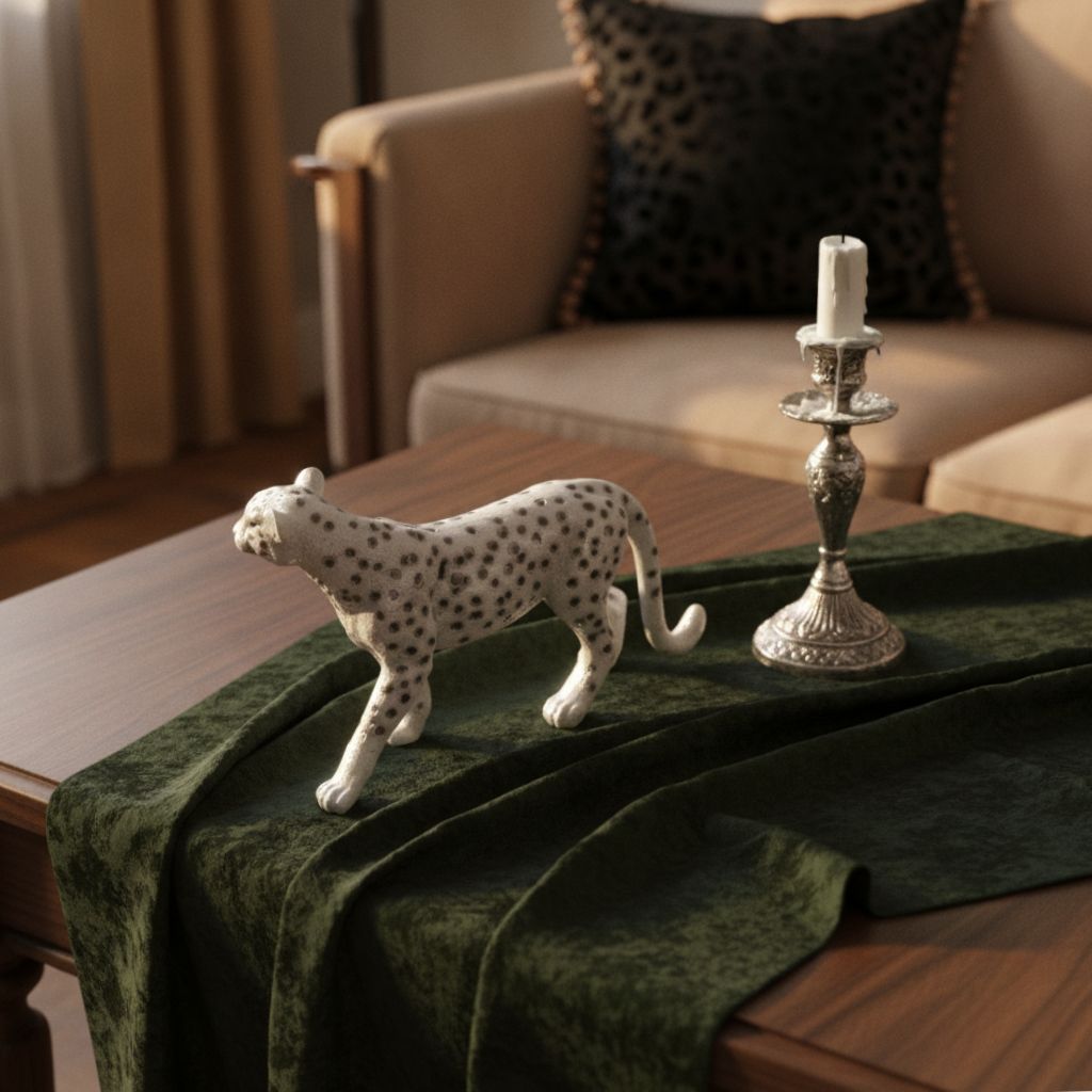 Barys Snow Leopard Sculpture