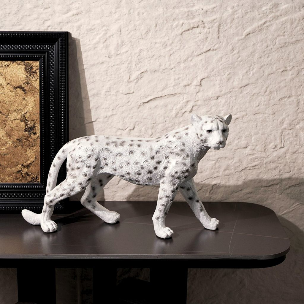 Barys Snow Leopard Sculpture