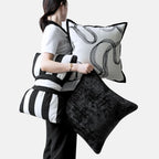 Beatrice Checkered Throw Pillow