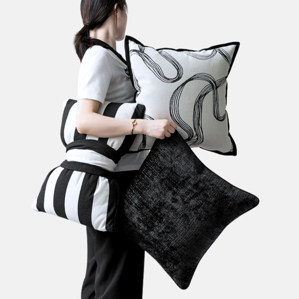 Beatrice Checkered Throw Pillow