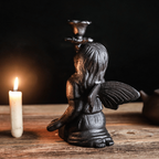 Israfel Kneeling Angel Candle Holder