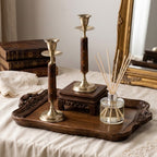 Liora Brass Bone Candle Holder