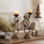 Calder Scroll Candle Holder